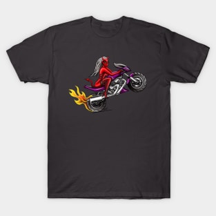 Devil Biker T-Shirt